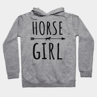 'Horse Girl' Amazing Horse Gift Hoodie